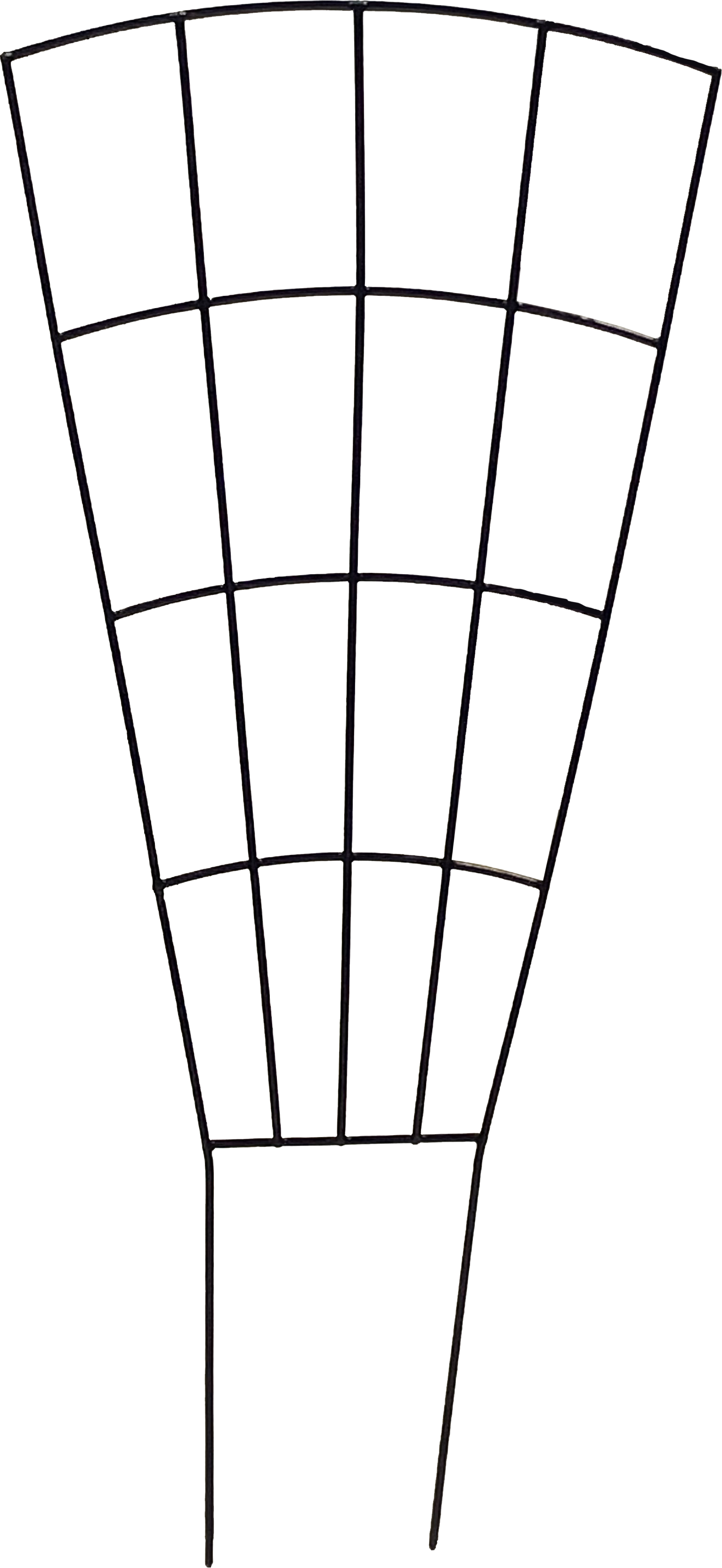 10 x 22 Fan Trellis Black - 48 per case - Trellis